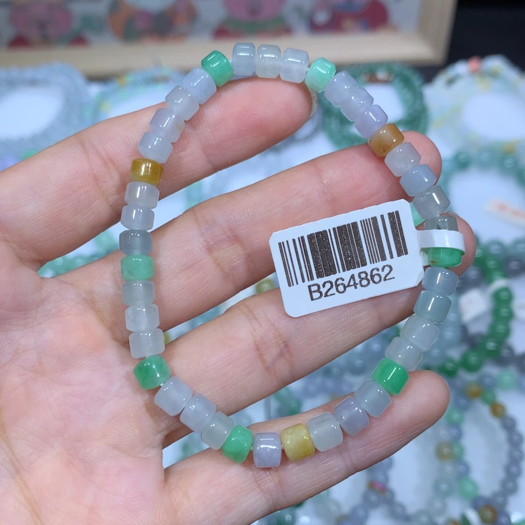 未镶嵌手链翡翠天然