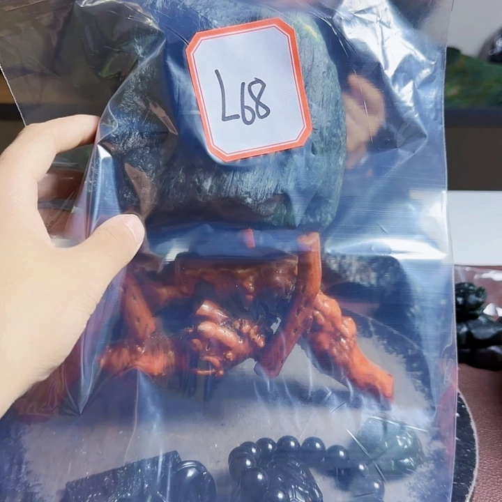 简***人蛇纹石玉未镶嵌天然岫玉