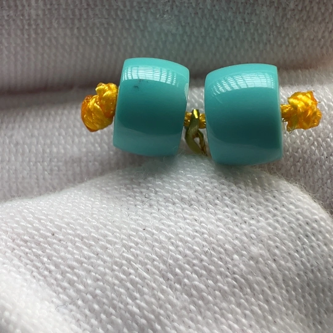 绿松石未镶嵌配饰6.4×4.4