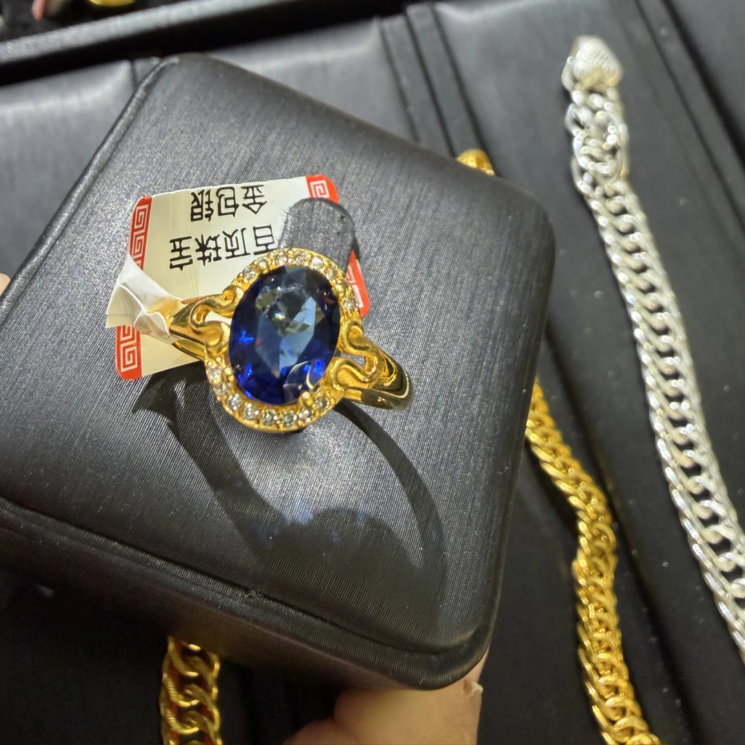 铜合金戒指 藏式风格女士戒指