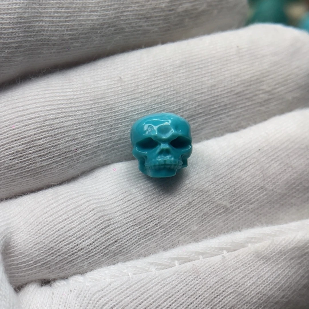 绿松石未镶嵌颈饰卡9.6-10