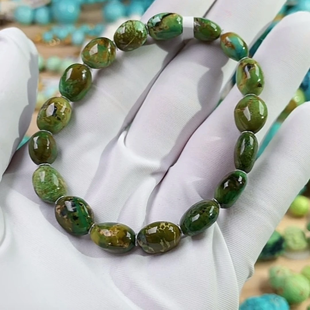 (分开付定金)原矿绿松石