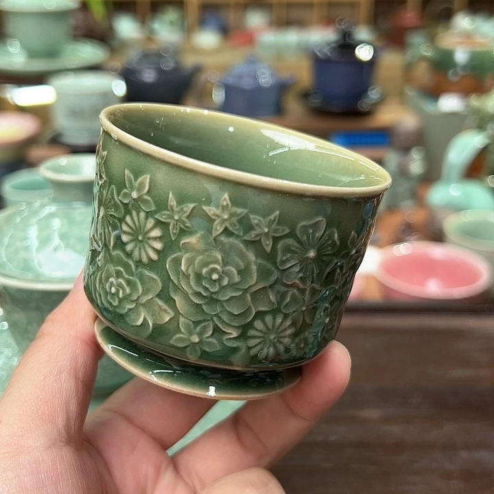 龙泉敬悦青瓷品茗杯