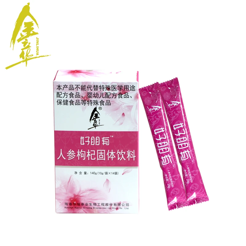 JINLIHUA/金立华牌好朋有人参枸杞固体饮料