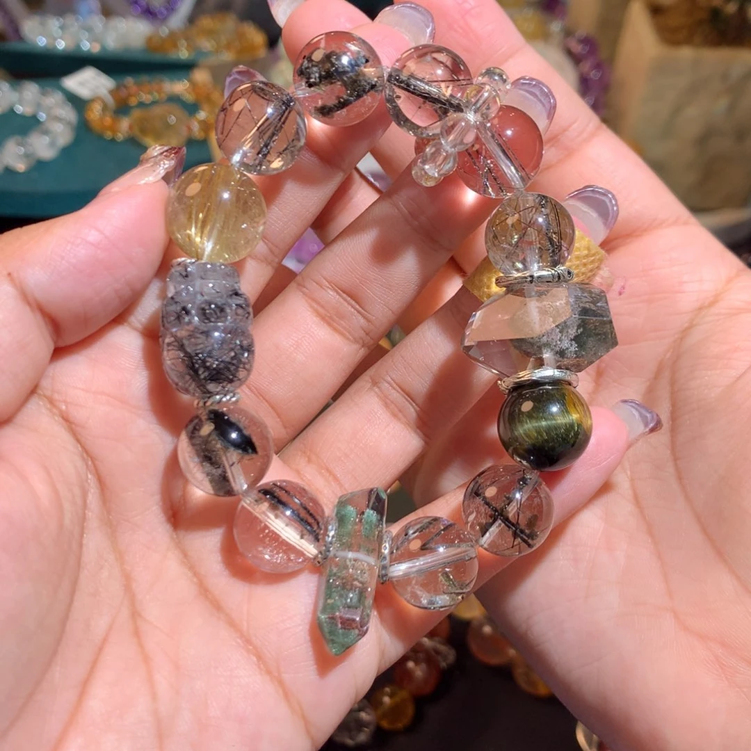 水晶手链未镶嵌手链