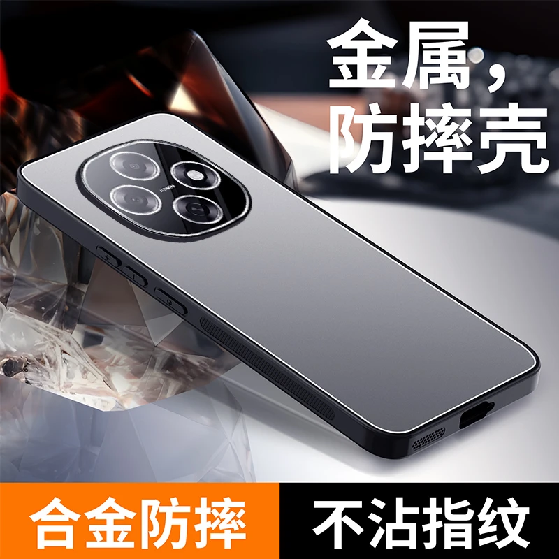 适用OPPOA6Pro金属手机壳新磨砂自带全包镜头膜防指纹防摔保护套