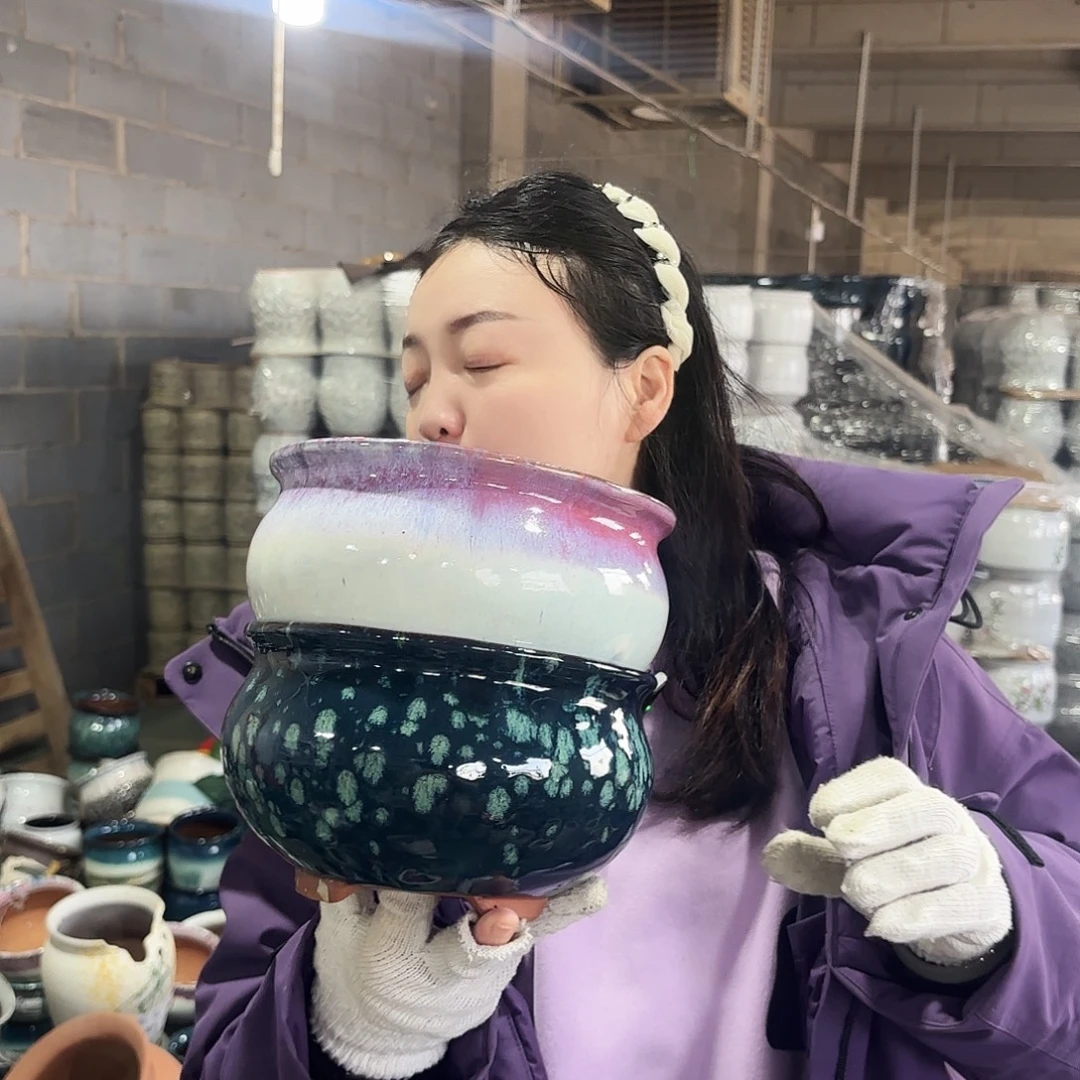 正品两个高12/20红陶