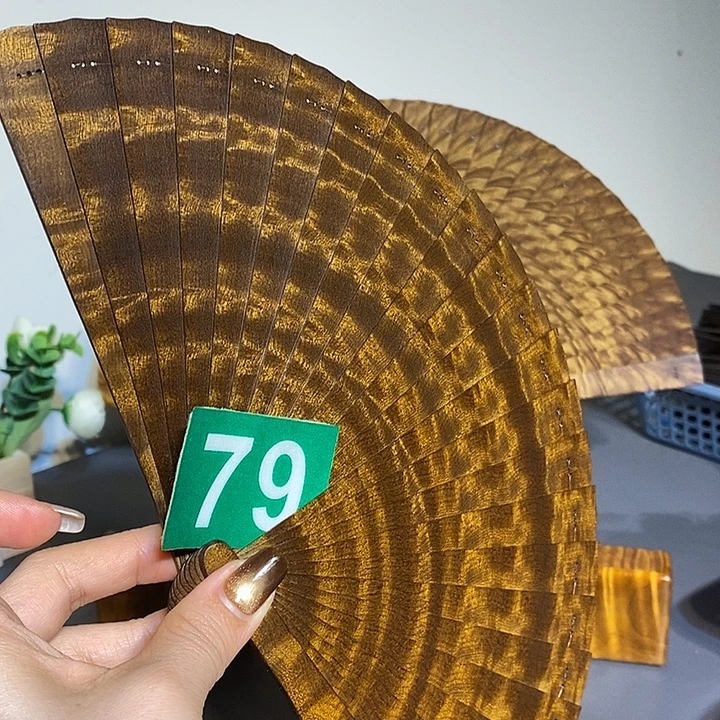 上***水金丝楠金丝楠木扇子
