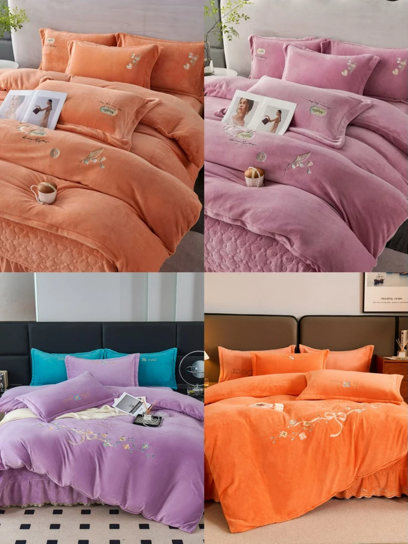 【圆东】瑕疵孤品 介意勿拍 听主播介绍下单 冬季床品加绒