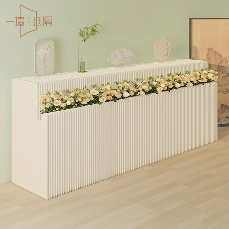 可插花设计陈列展示架 办公室装饰可置物展台商品陈列柜