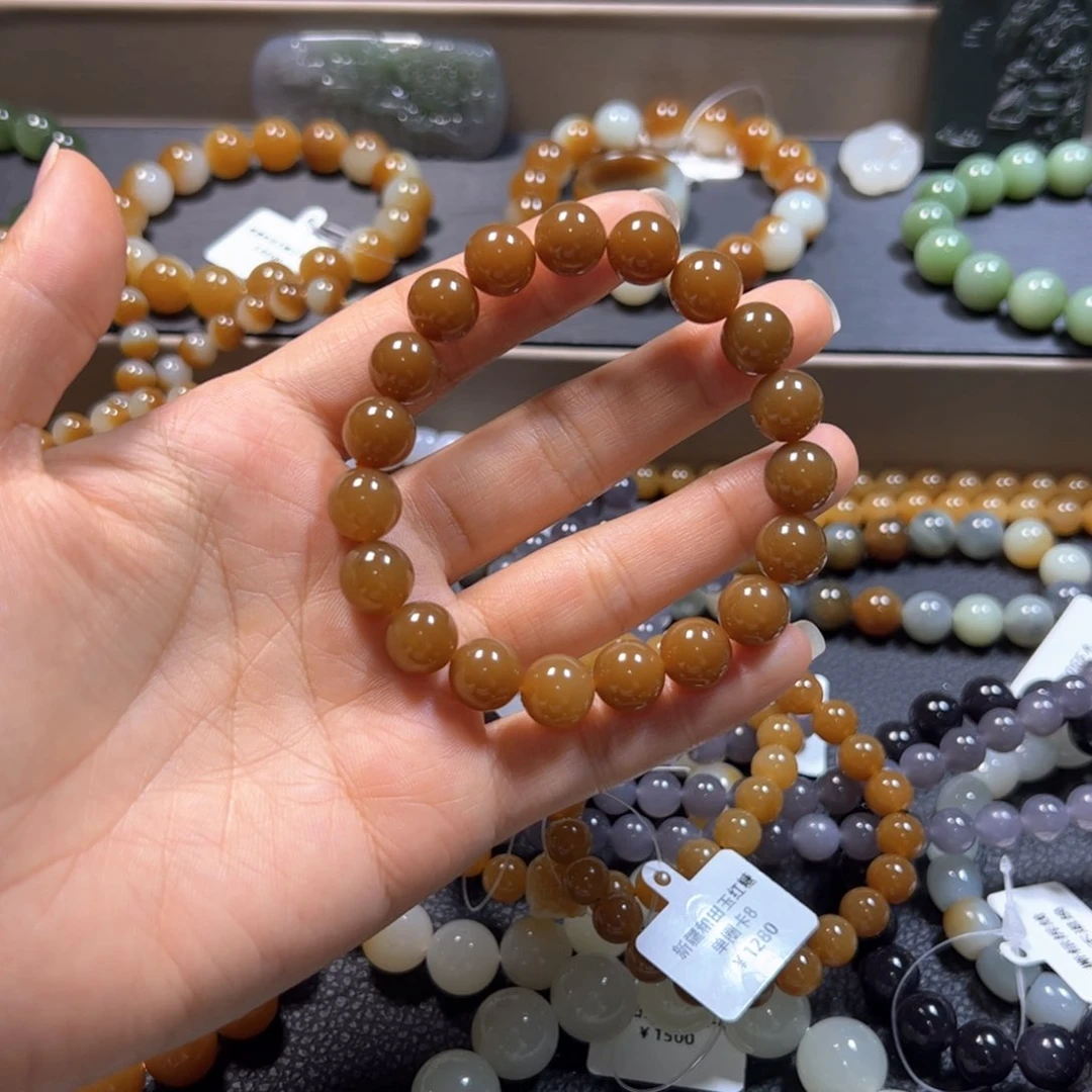 和田玉手链未镶嵌艾****)