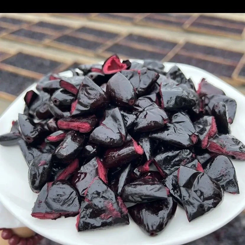 榄角咸香广西新鲜黑榄角肉乌榄角深山黑橄榄肉