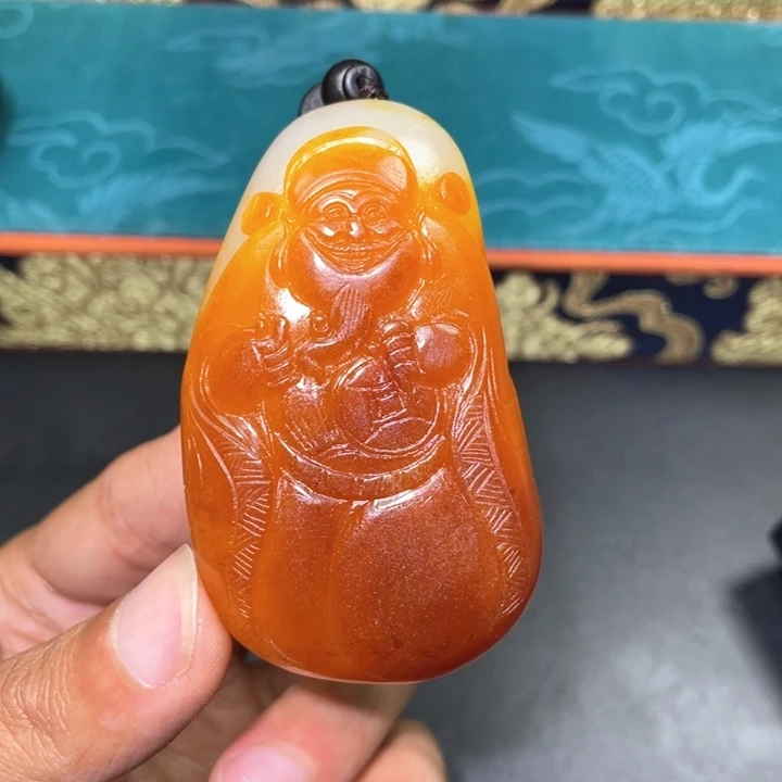 和田玉未镶嵌颈饰J