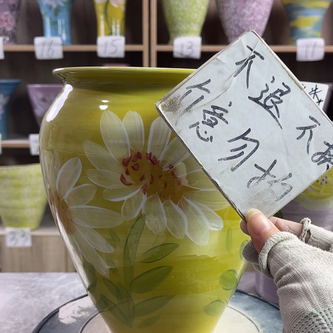 景德镇陶瓷花盆花盆