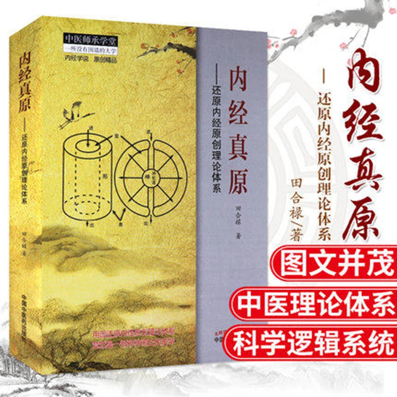 【微瑕书】内经真原 还原内经原创理论体系 田合禄 编   书籍