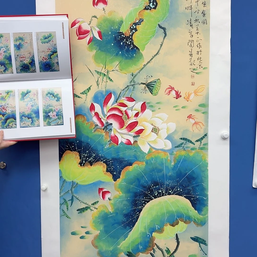 国画多次参加国内外国际