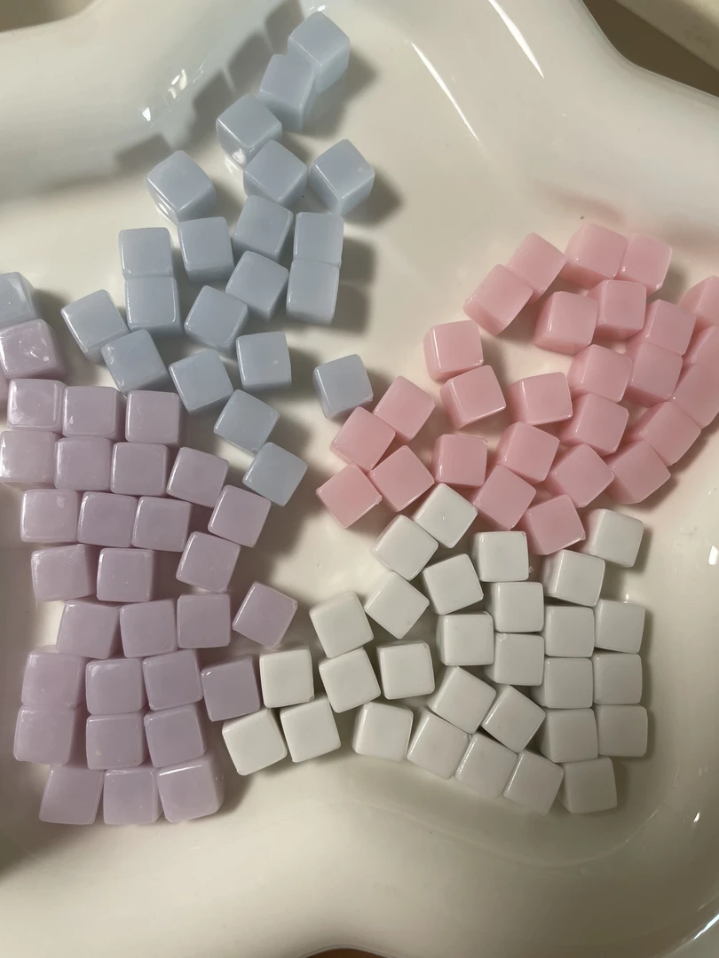 实色夜光8mm小冰块手工DIY创意手工制作