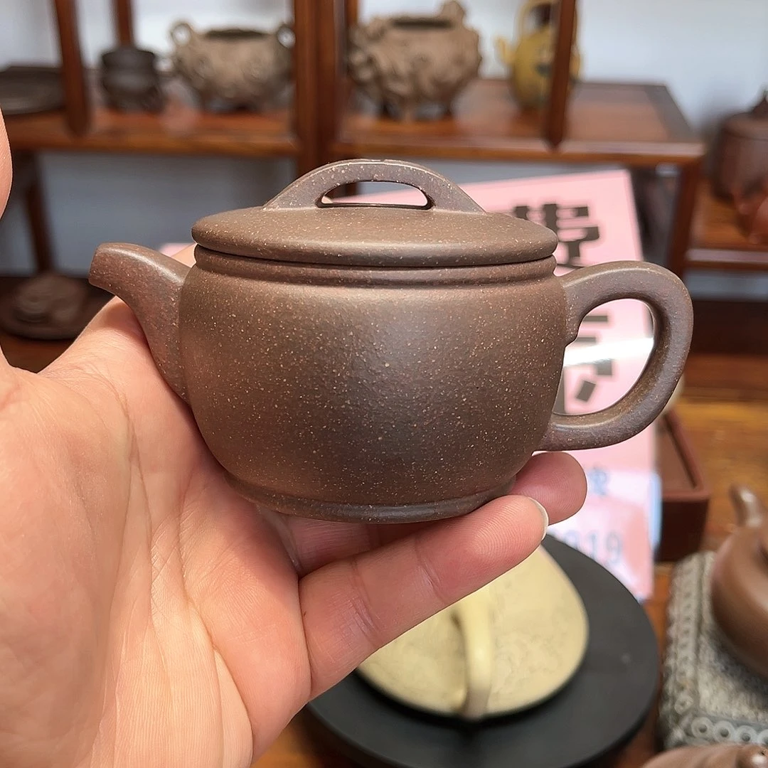 紫砂茶壶汉瓦紫砂壶