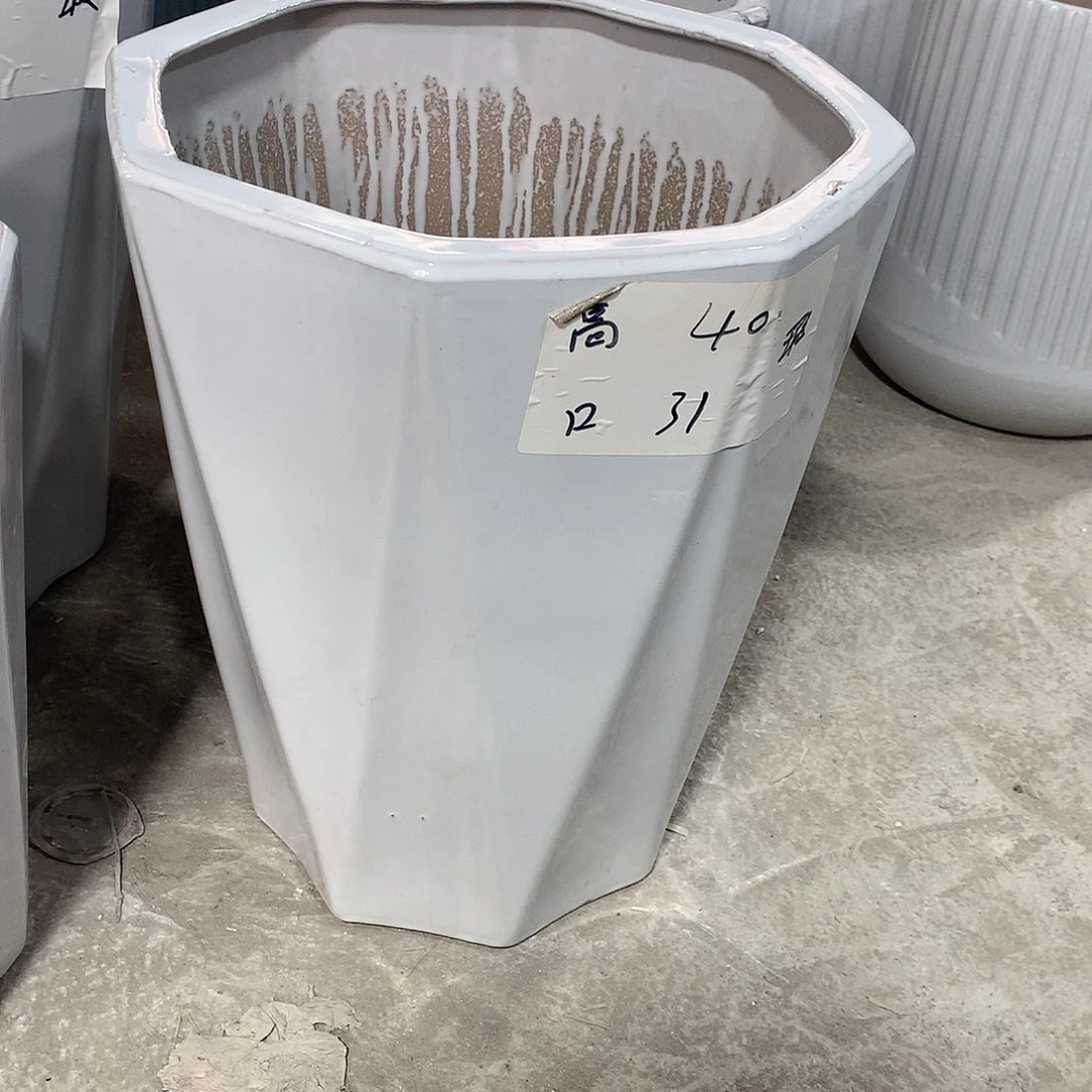 高温陶瓷花盆微瑕
