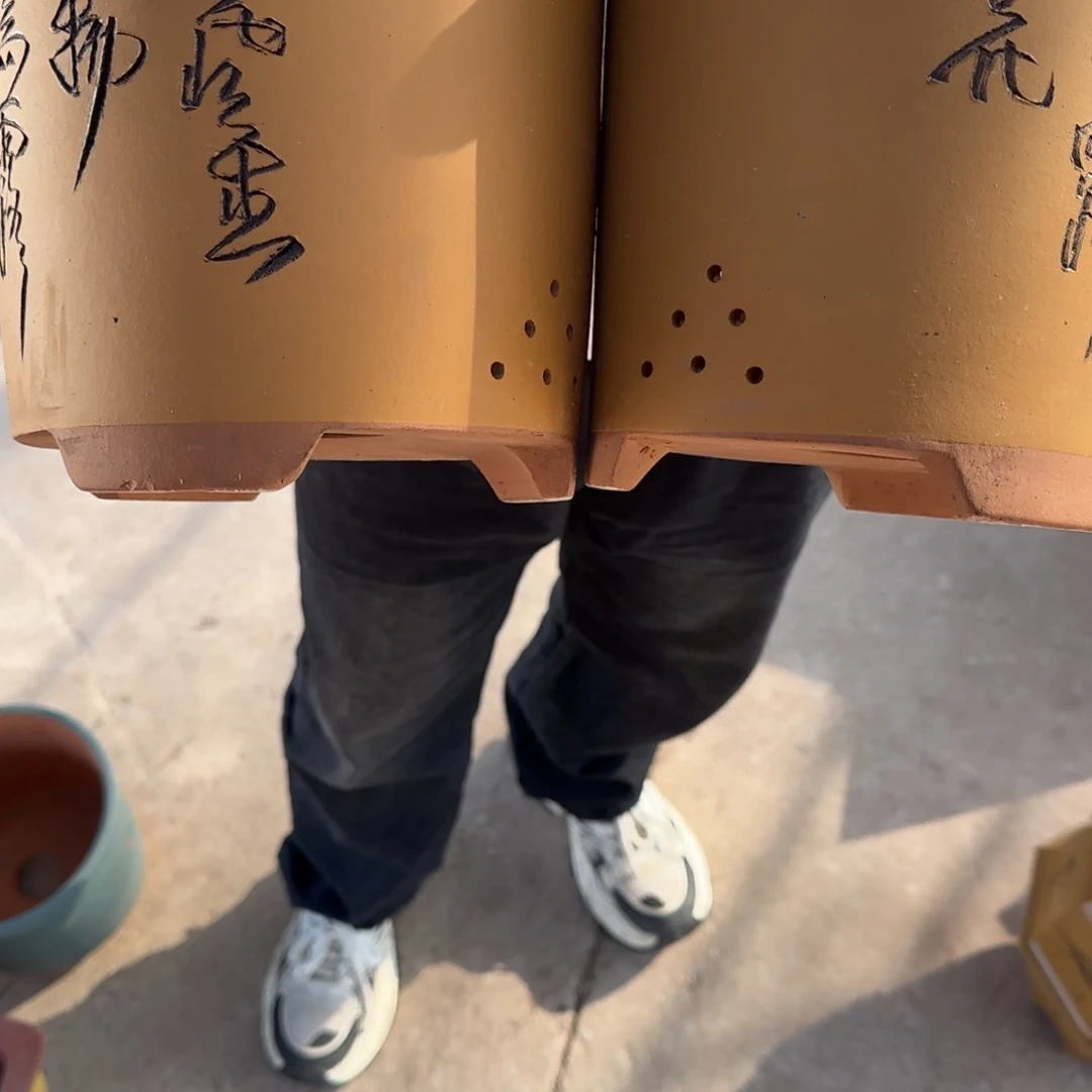 紫砂花盆口径14.18口径