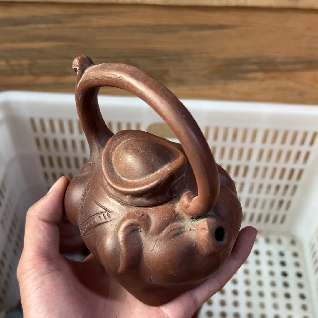 紫砂茶壶老厂紫砂壶一件！