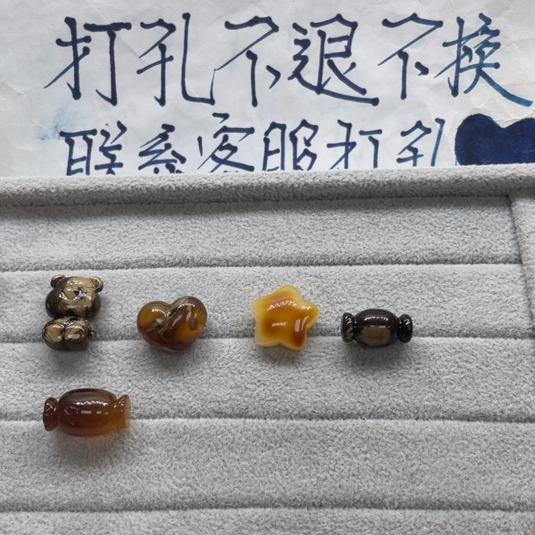 未镶嵌琥珀裸石蜡****?天然琥珀