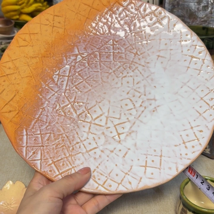 陶泥一个盘子的价格