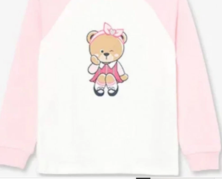 大庆仓4号熊儿童针织休闲打底衫货号PCLAB1216S库位A4-3地
