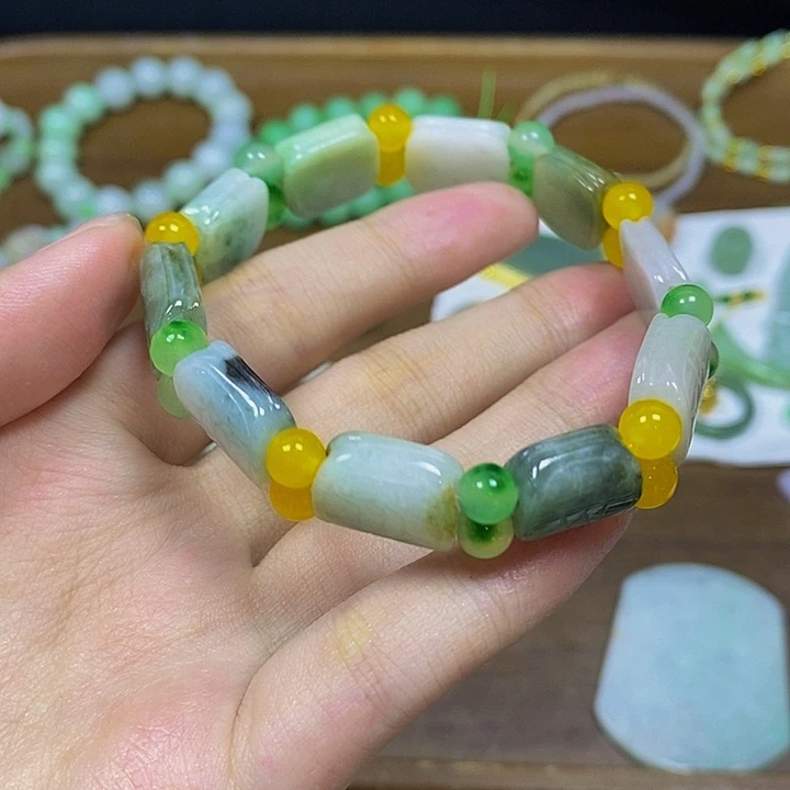 散珠翡翠天然缅甸翡翠A货