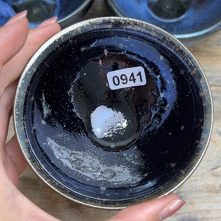 阳***0茶盏沐雨茶器柴烧主人杯