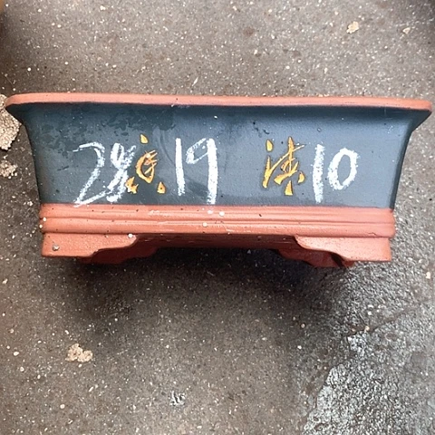 紫砂花盆手工制作