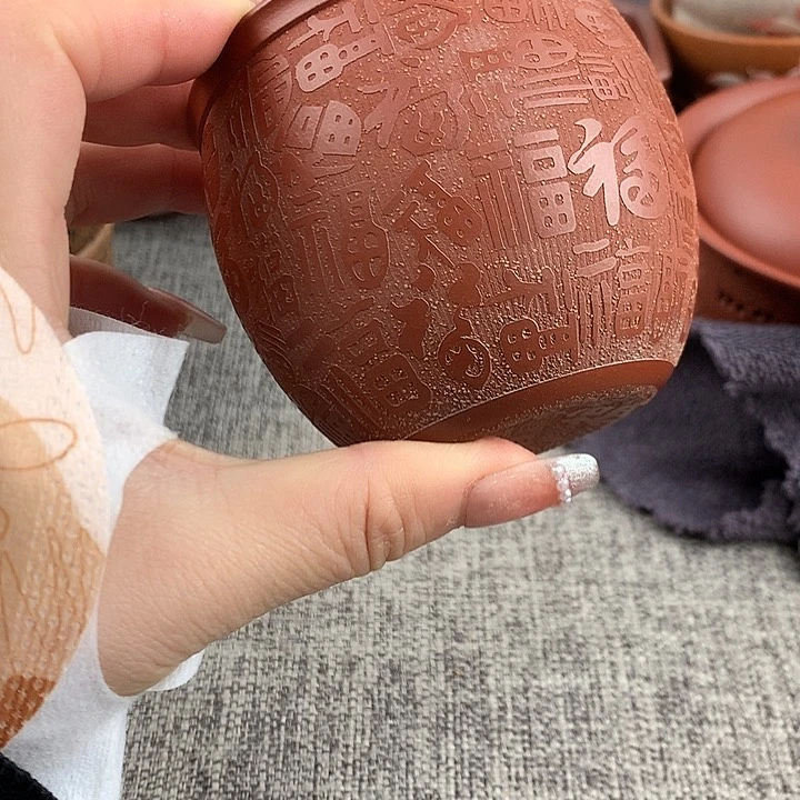 紫砂茶杯高端主人杯