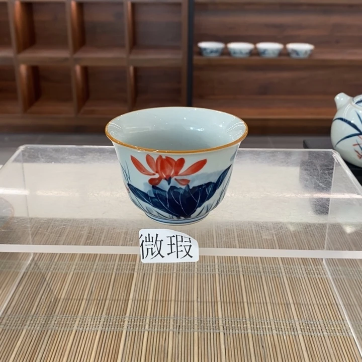 釉下老陶泥手工绘制
