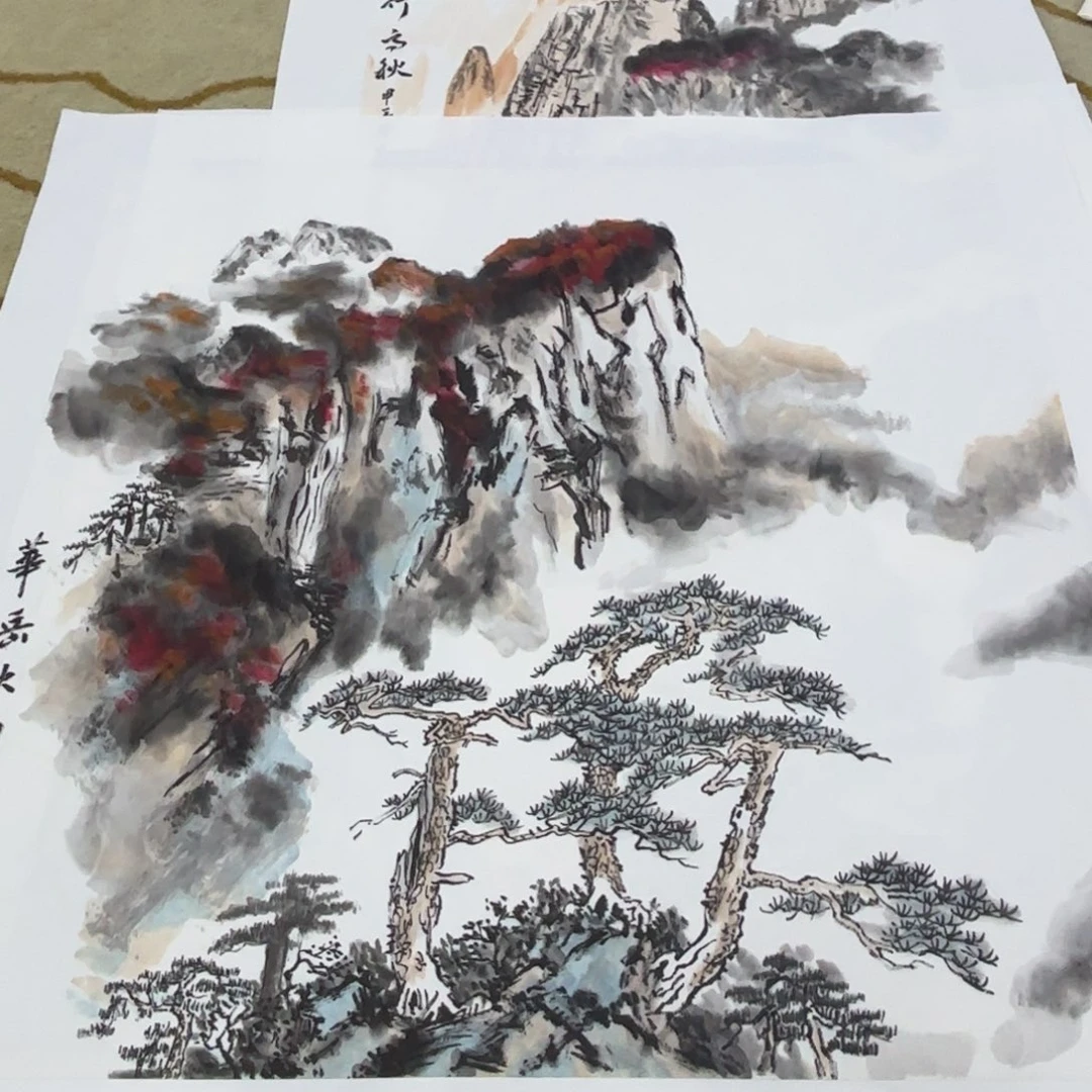 国画国画老师作品刘