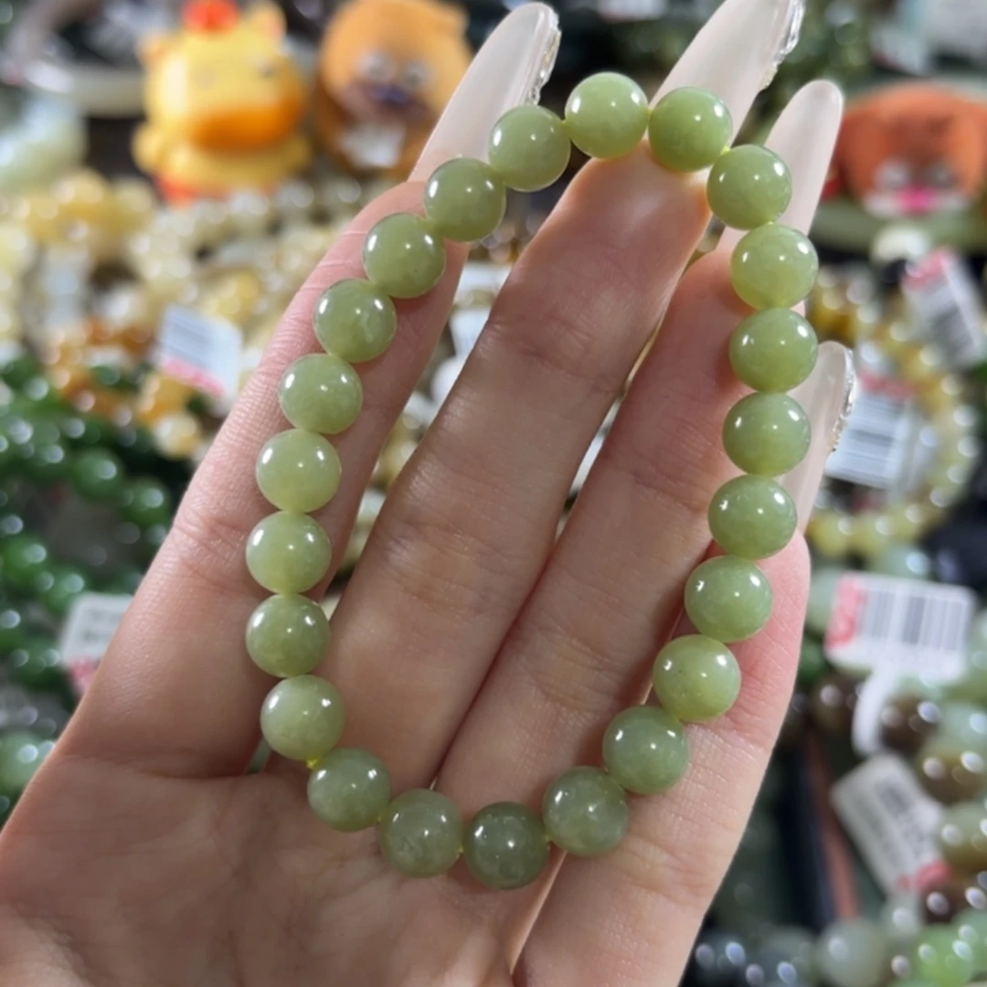 和田玉未镶嵌手链108