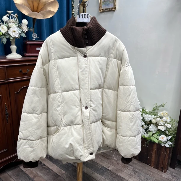 1100-1199 气质冬季新款加厚棉衣北方过冬