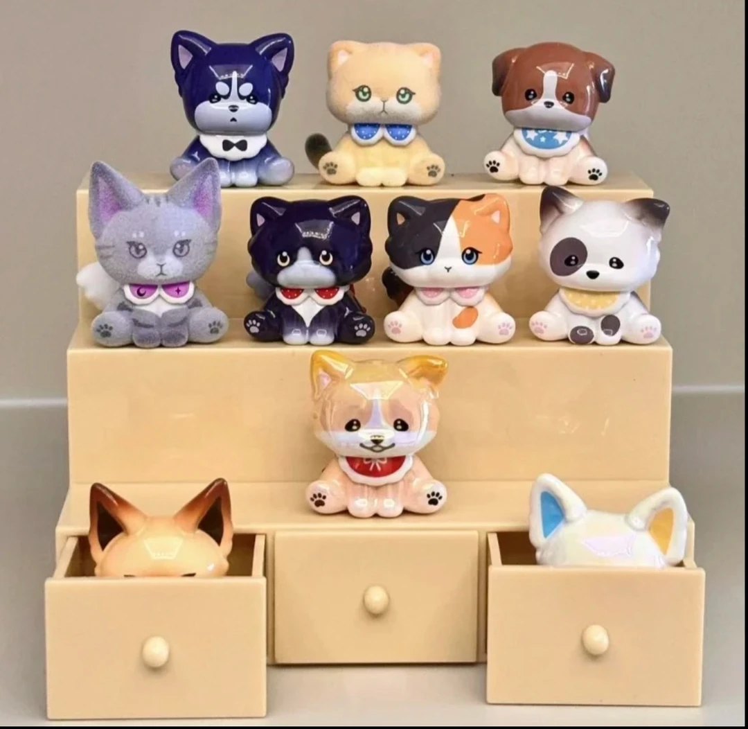 【琬琬家】豆豆和他朋友们 可爱摆件可做挂饰