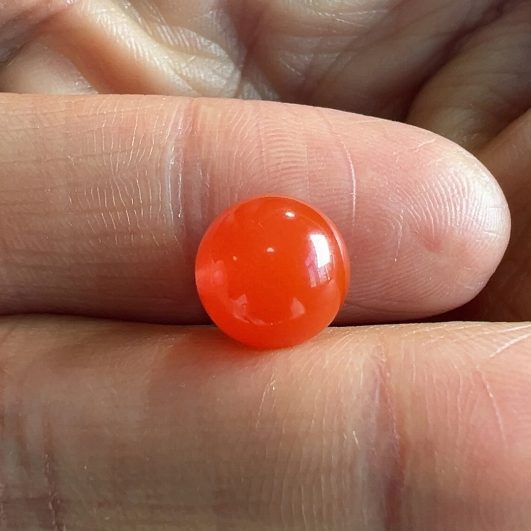 南红玛瑙圆珠9.3不退不换未镶嵌j****k