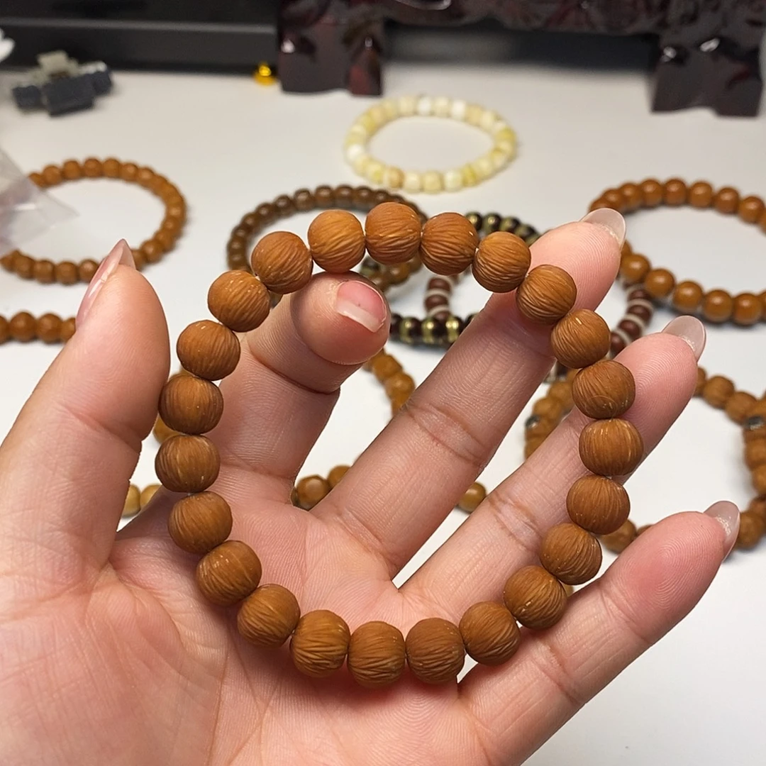 猴头核桃手串云锦