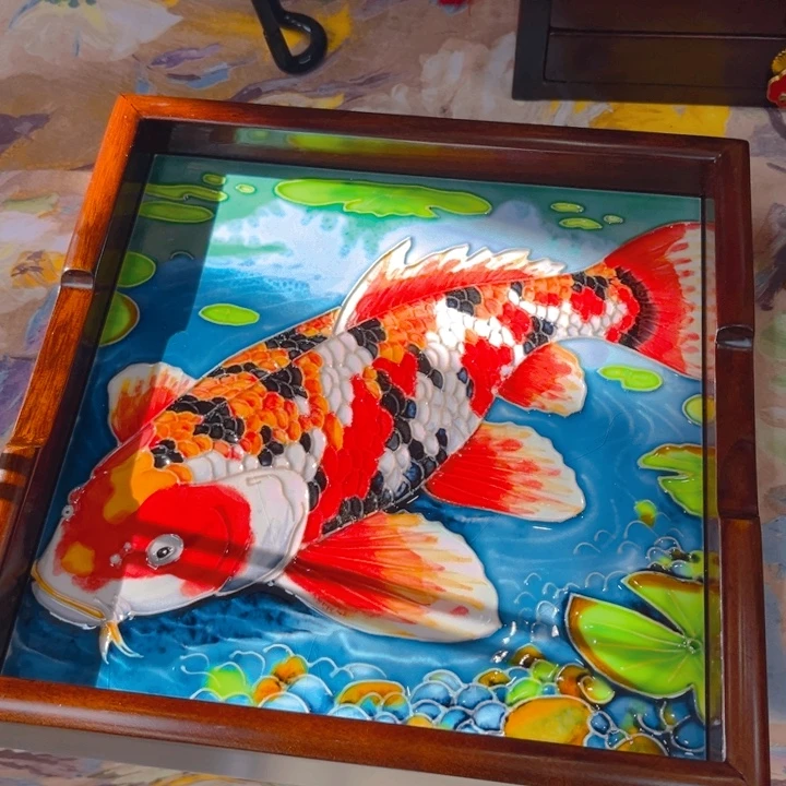 加大款瓷板画艺术作品