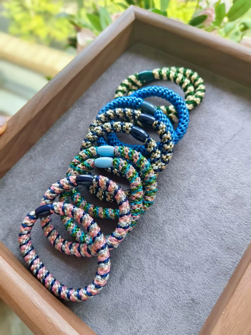 发绳日韩甜美风女复古宫廷发圈欧美风ins风