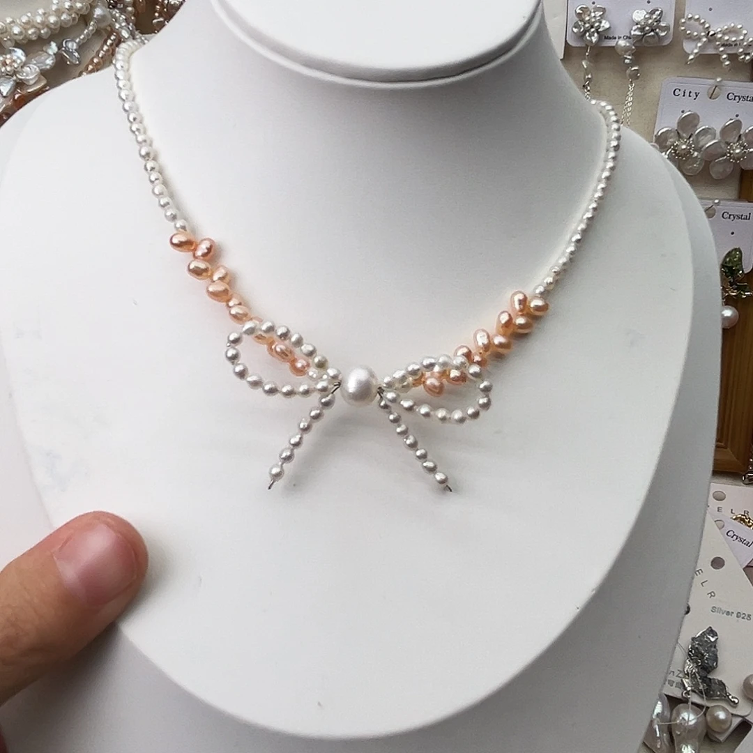 未镶嵌颈饰淡水珍珠