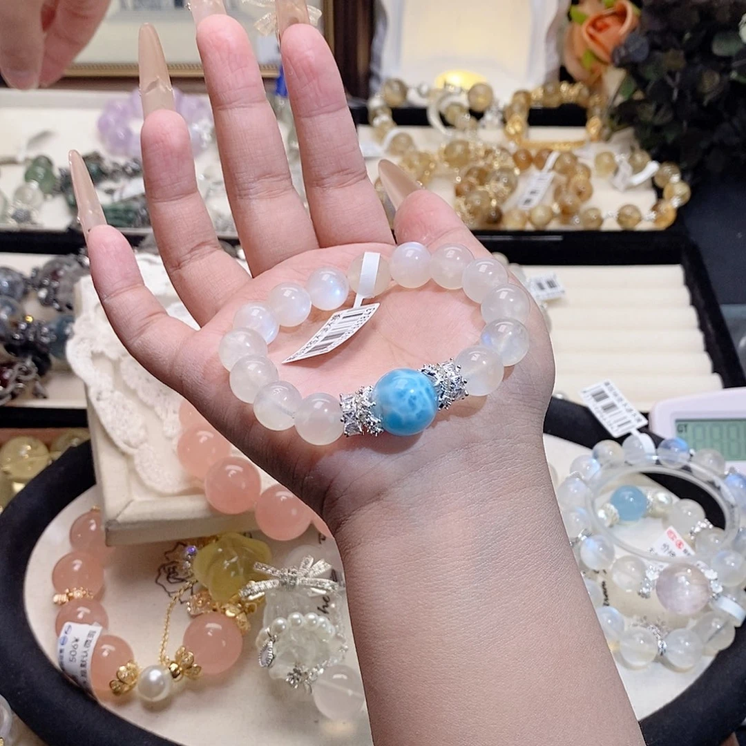 水晶手链未镶嵌n***o水晶