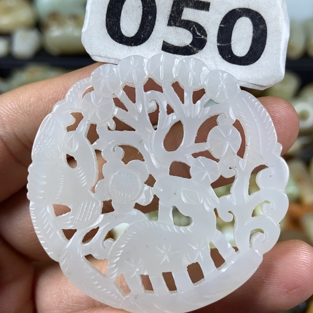 吊坠(不含链)未镶嵌和田玉