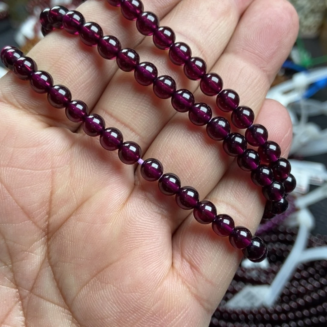 手串未镶嵌石榴石5.8