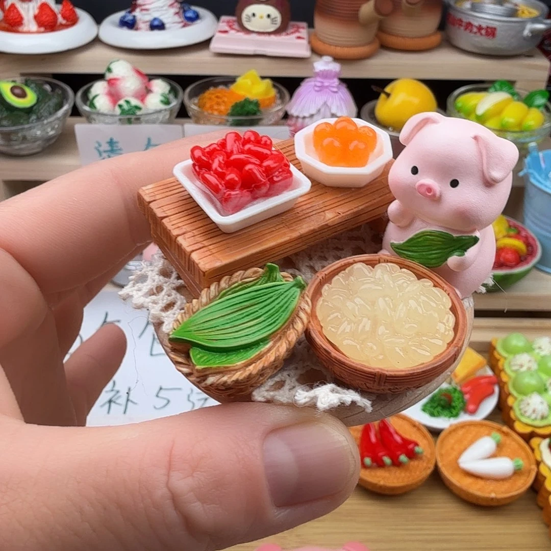 树脂食玩冰箱贴 凭开箱视频售后