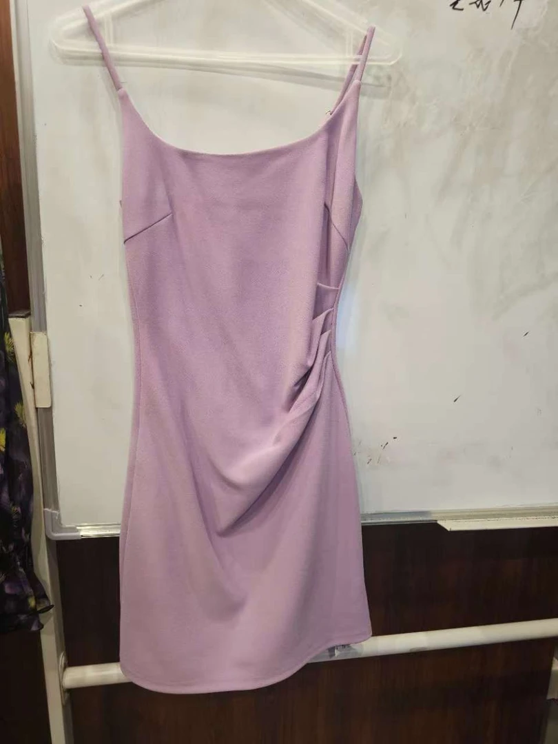 【YING FASHION】莹老板-时尚百搭性感吊带裙 8020140