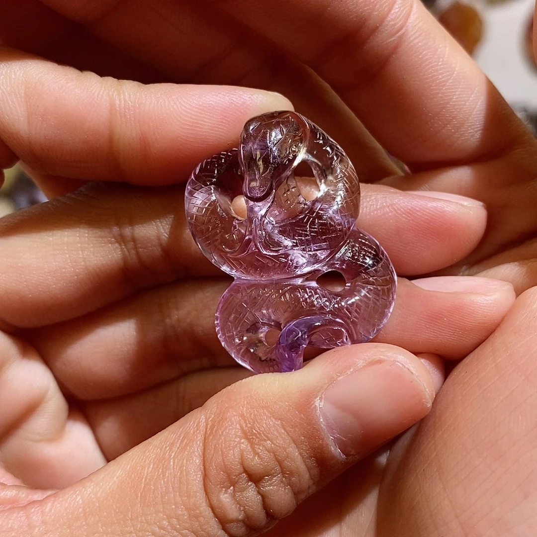 水晶颈饰未镶嵌水**明水晶