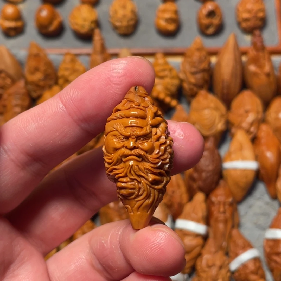 橄榄核手串/手链五鬼钟馗