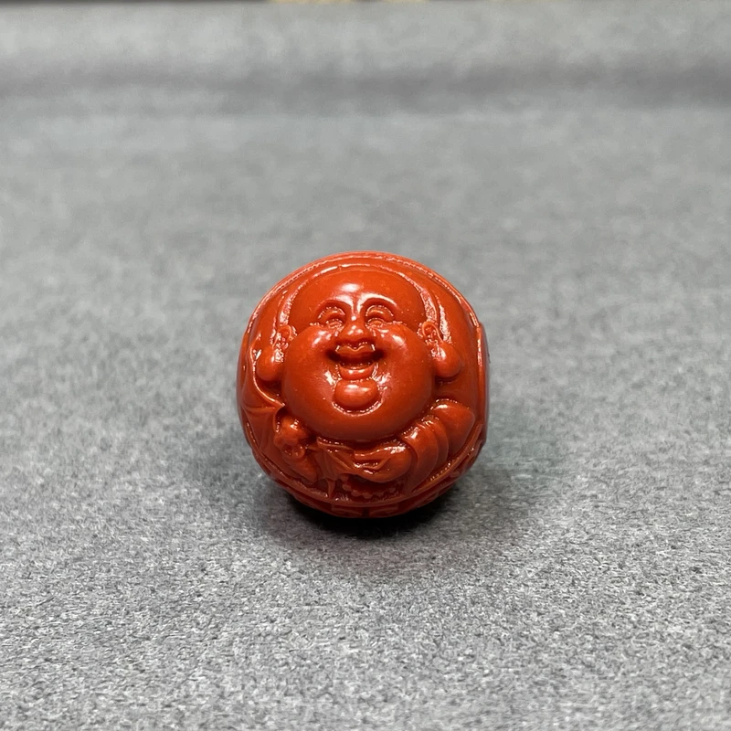 2712 手工雕刻财富双收顶珠手串配珠串珠配件散珠批发星